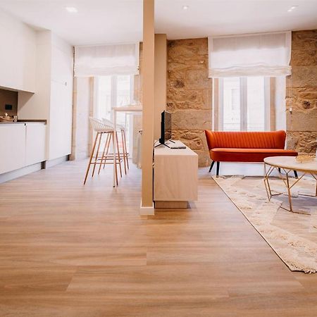 Apartamentos Rua Vella Caldas De Reis Eksteriør bilde