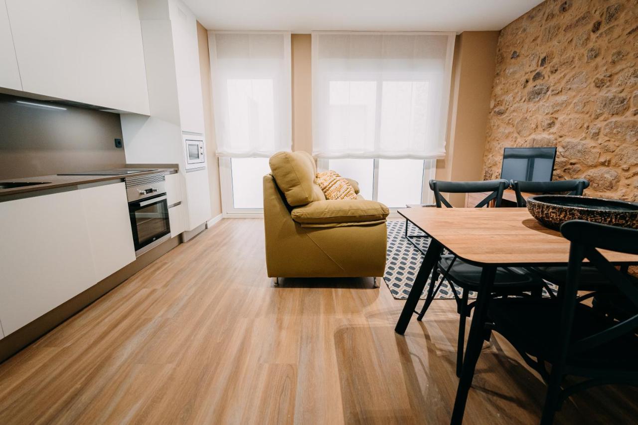 Apartamentos Rua Vella Caldas De Reis Eksteriør bilde