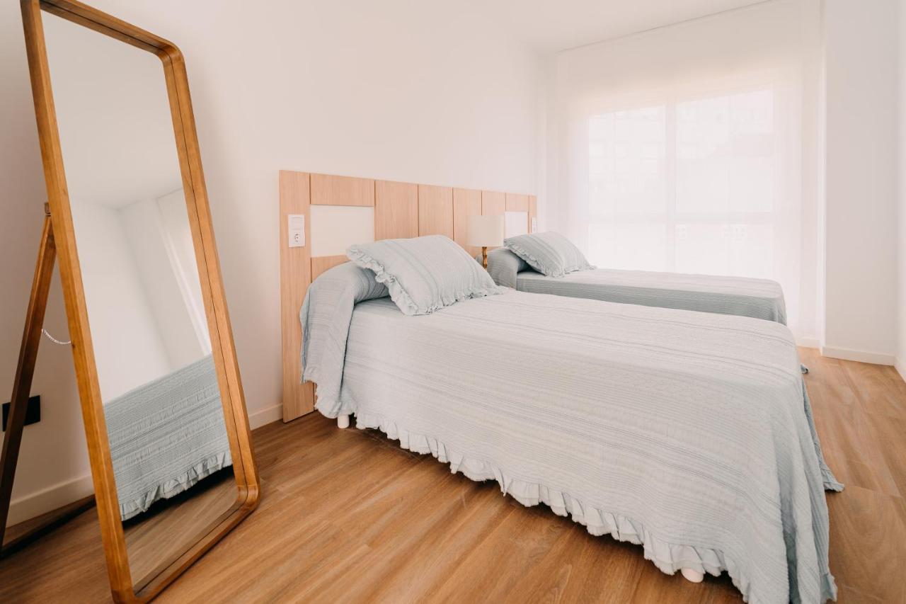 Apartamentos Rua Vella Caldas De Reis Eksteriør bilde